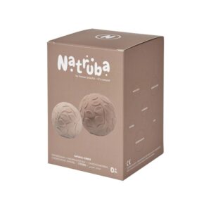 Leaf-Ballen-met-Bel-Bruin-Natruba Leaf Ballen met Bel Bruin Natruba
