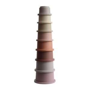 Stapelbekers - pastel - Mushie Stapelbekers - pastel - Mushie