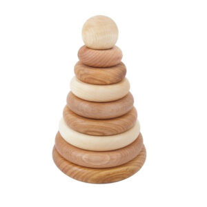 Wooden-Story-Houten-stapeltoren-Rond-Natural
