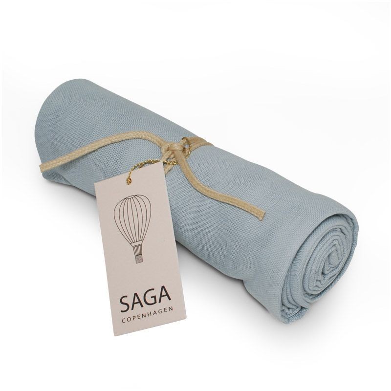 saga biologische hydrofiele doeken Dream Blue