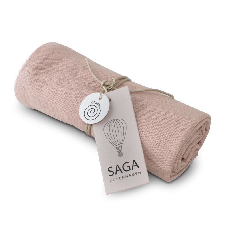 saga biologische hydrofiele doeken Misty Rose