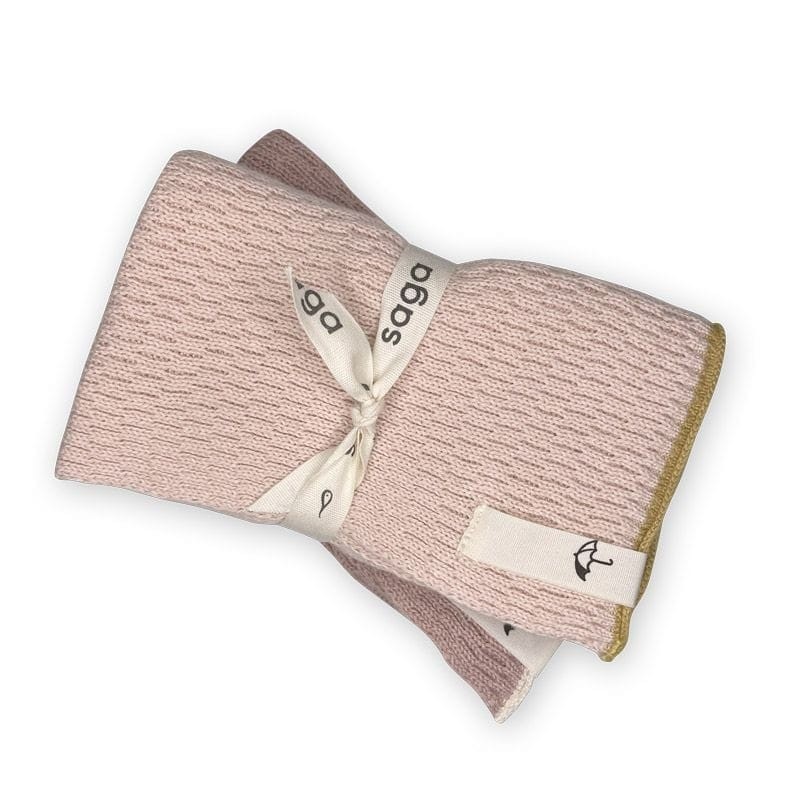 Saga washandjes Wood Rose