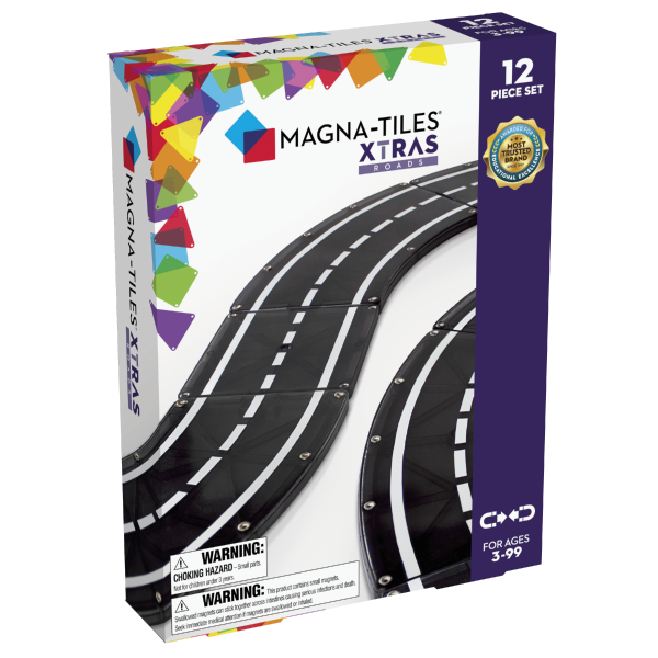 Magna-Tiles-Xtras-Roads-12-stuks