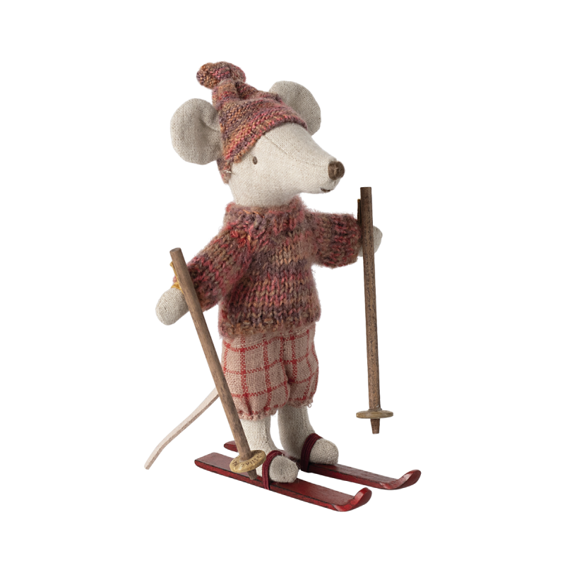 Maileg - Grote zus met ski set