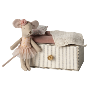 Maileg Kleine zus Muis Ballerina in doosje 11 cm